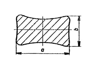 Blok obdélníkový, DIN 7527-6, rozměr 800x400