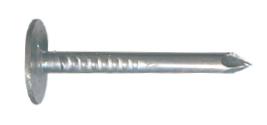 Hřebík do krytiny z oceli s velkou hlavou, ČSN 02 2813, bez povrchové úpravy, rozměr 2,5x32