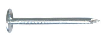 Hřebík do krytiny z oceli s velkou hlavou, ČSN 02 2813, galvanicky zinkováno, rozměr 2,5x25